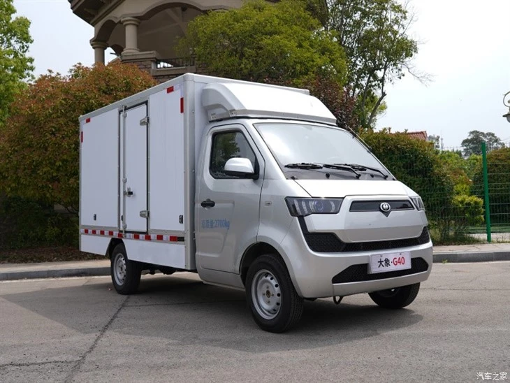 Guoji G40 Electric Row Van With Fence Or Box Cargo