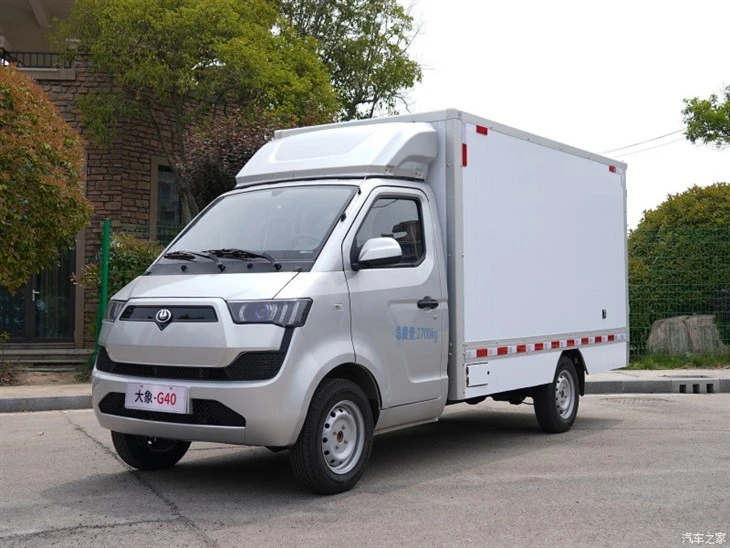 Guoji G40 Electric Row Van With Fence Or Box Cargo
